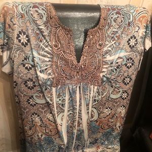 Paisley Top with detail